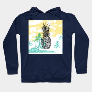 Pineapple print Hoodie